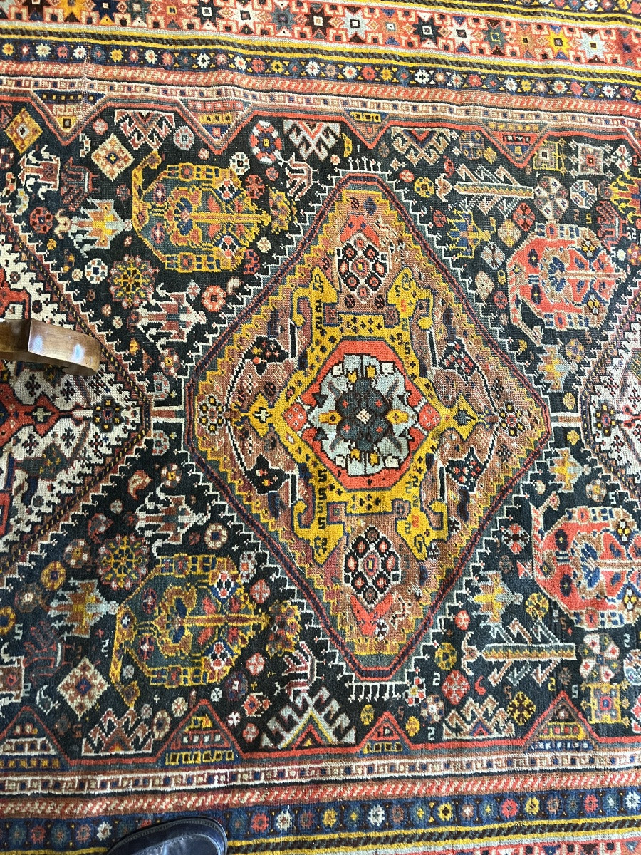 Beautiful Antique Shirvan Rug From The Caucasus, Late 19th Century -photo-2