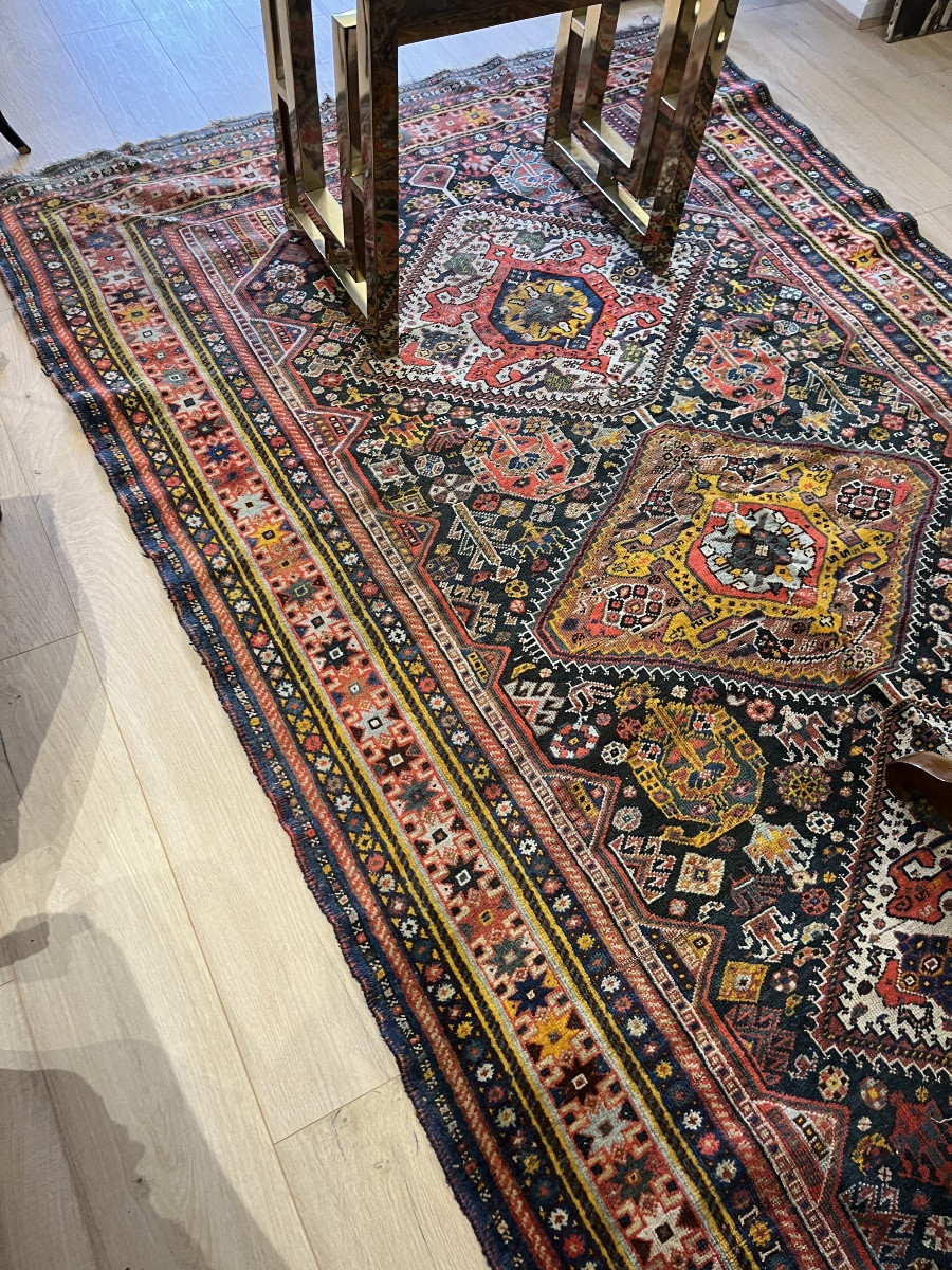 Beautiful Antique Shirvan Rug From The Caucasus, Late 19th Century -photo-3