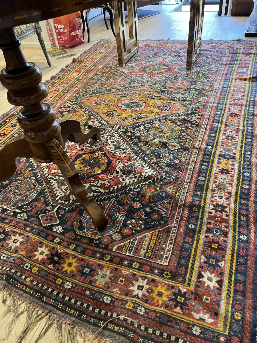 Beautiful Antique Shirvan Rug From The Caucasus, Late 19th Century 