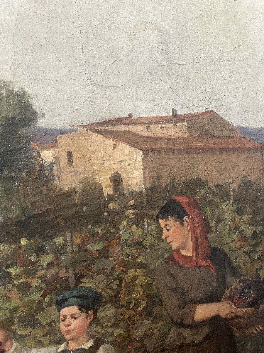 Beautiful Early 20th-century Painting From The South Of France, Signed Mallet.-photo-4