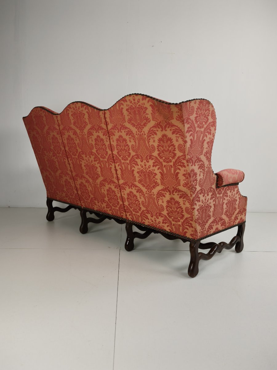 Os De Mouton Sofa In Tapestry – Early French Country House Style, 18th-photo-6