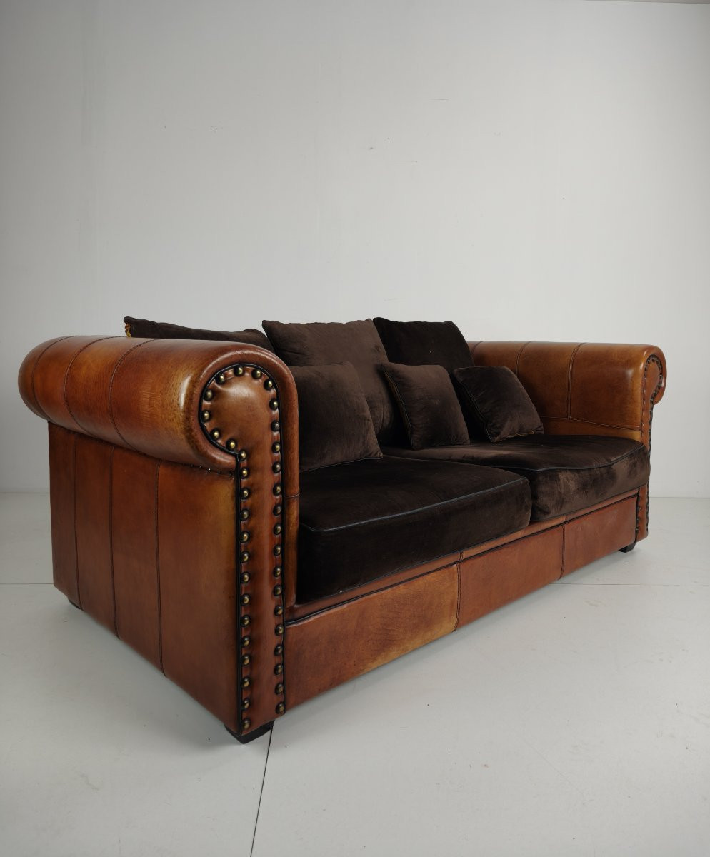 Luxury Handmade Sheepskin 2.5-seater Sofa – By Lounge Atelier-photo-5