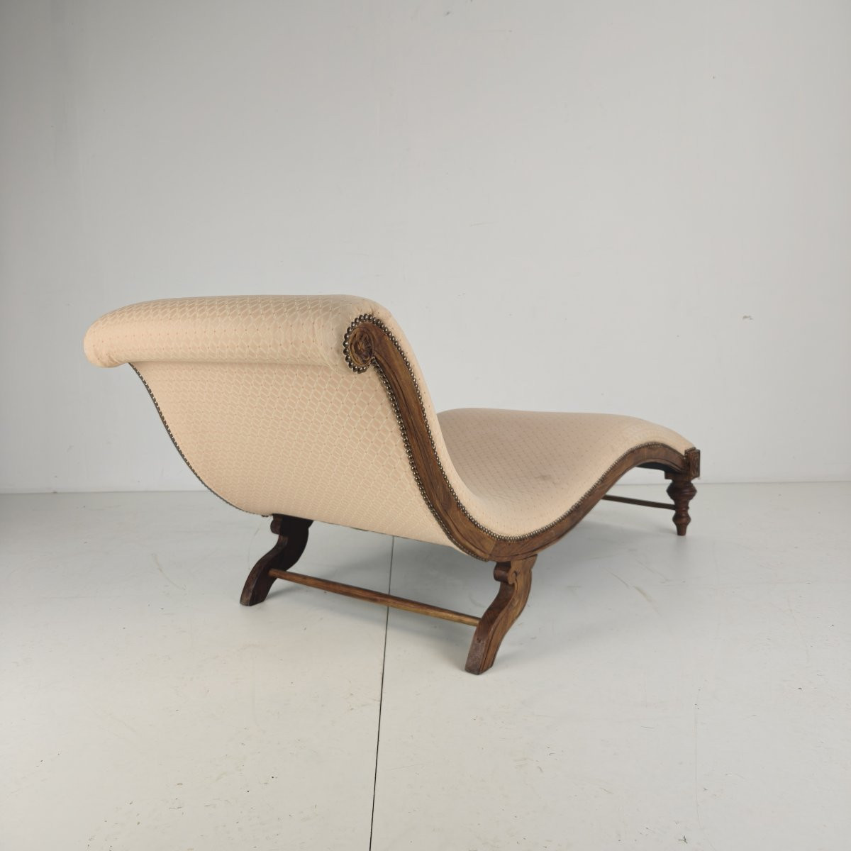 Late 19th Century Antique Chaise Longue/daybed - England-photo-4