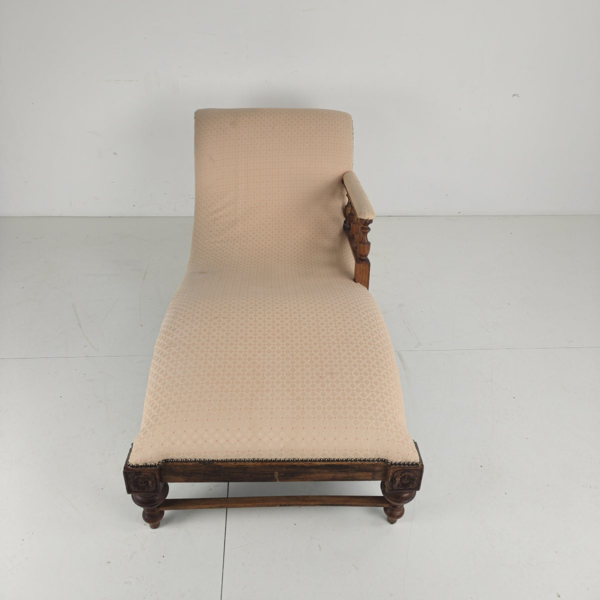 Late 19th Century Antique Chaise Longue/daybed - England-photo-4