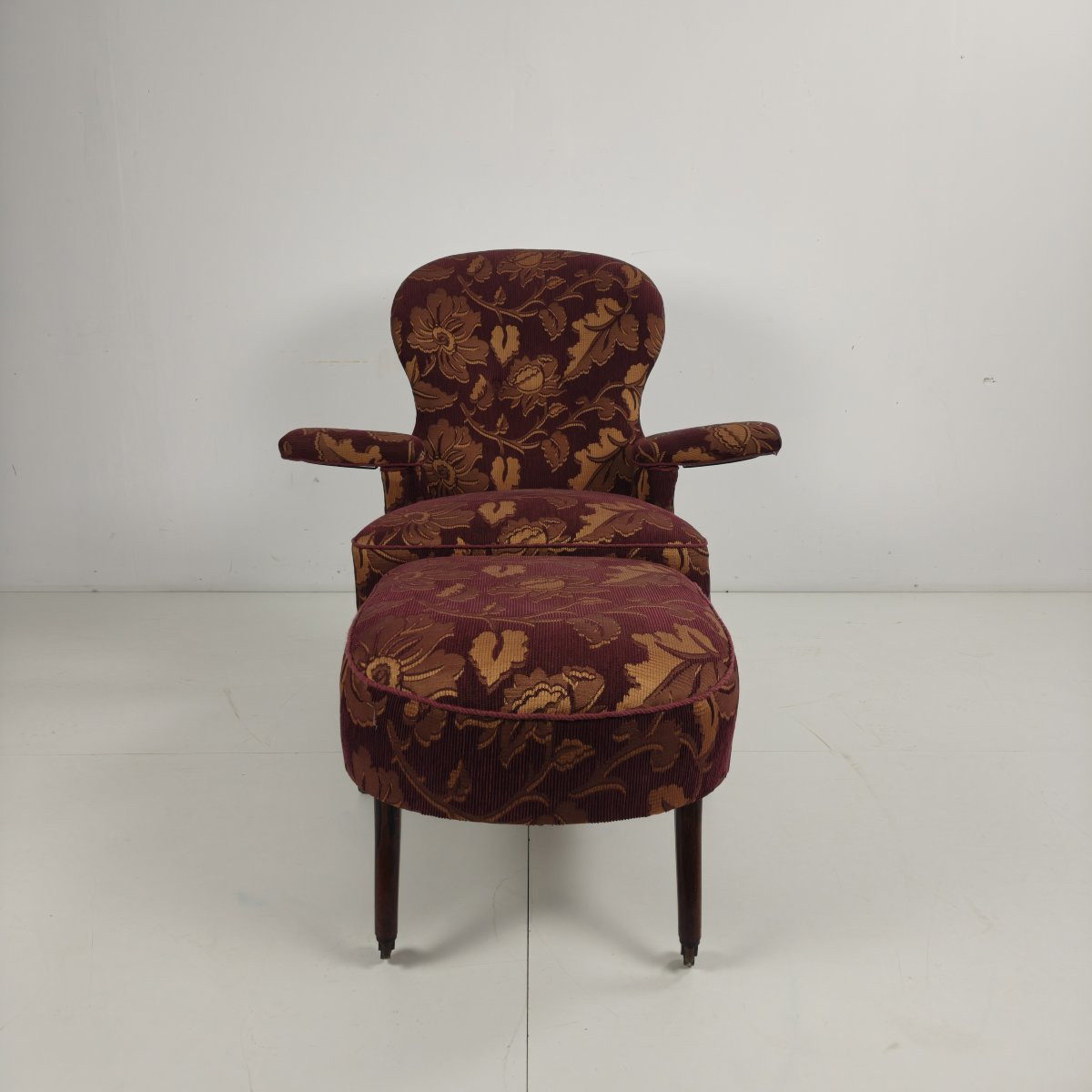 Fauteuil inclinable réglable du début du XXe siècle, par Drevette L.M., vers 1900-1920-photo-2