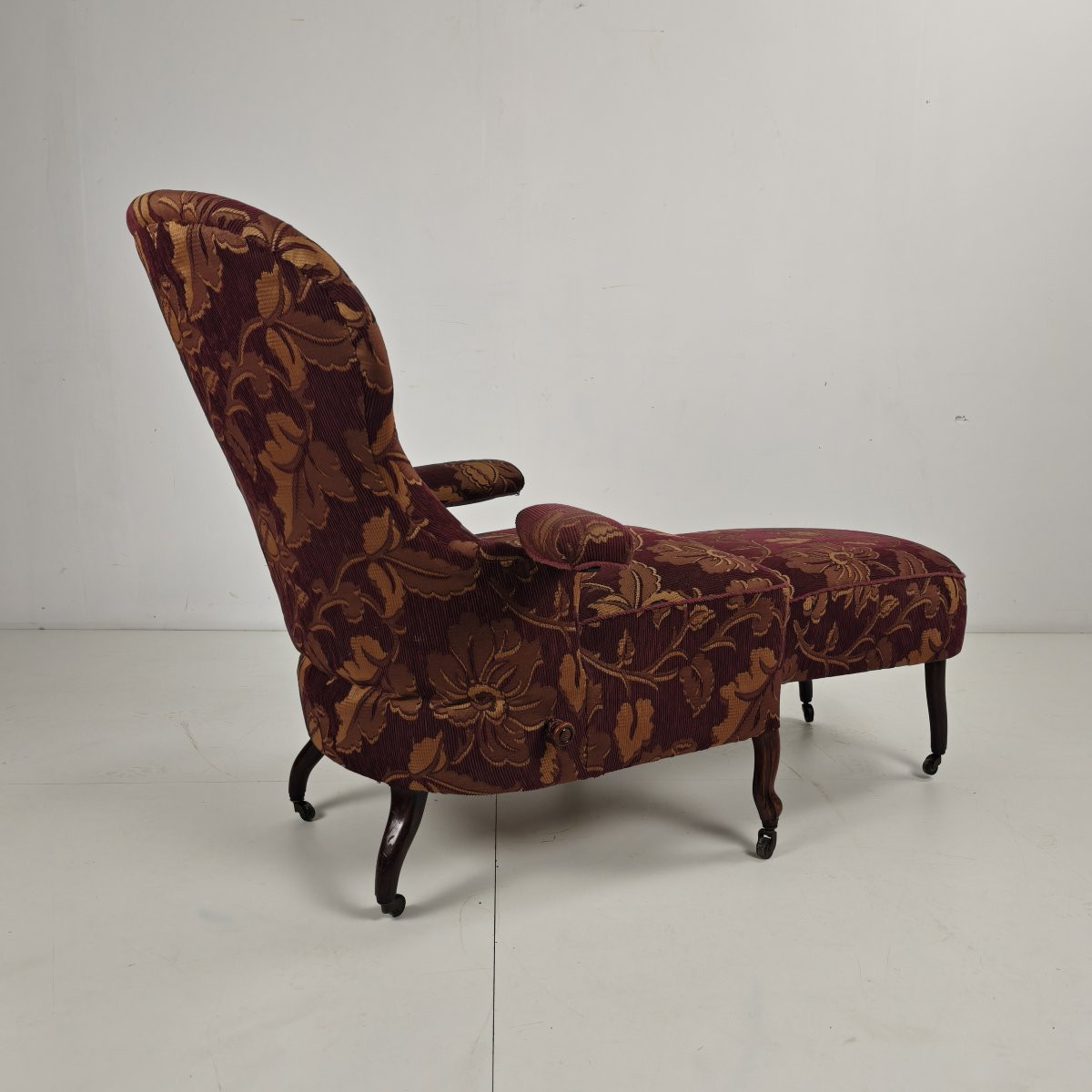 Fauteuil inclinable réglable du début du XXe siècle, par Drevette L.M., vers 1900-1920-photo-8