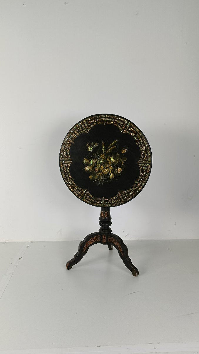 Table de pointe Napoléon III-photo-3