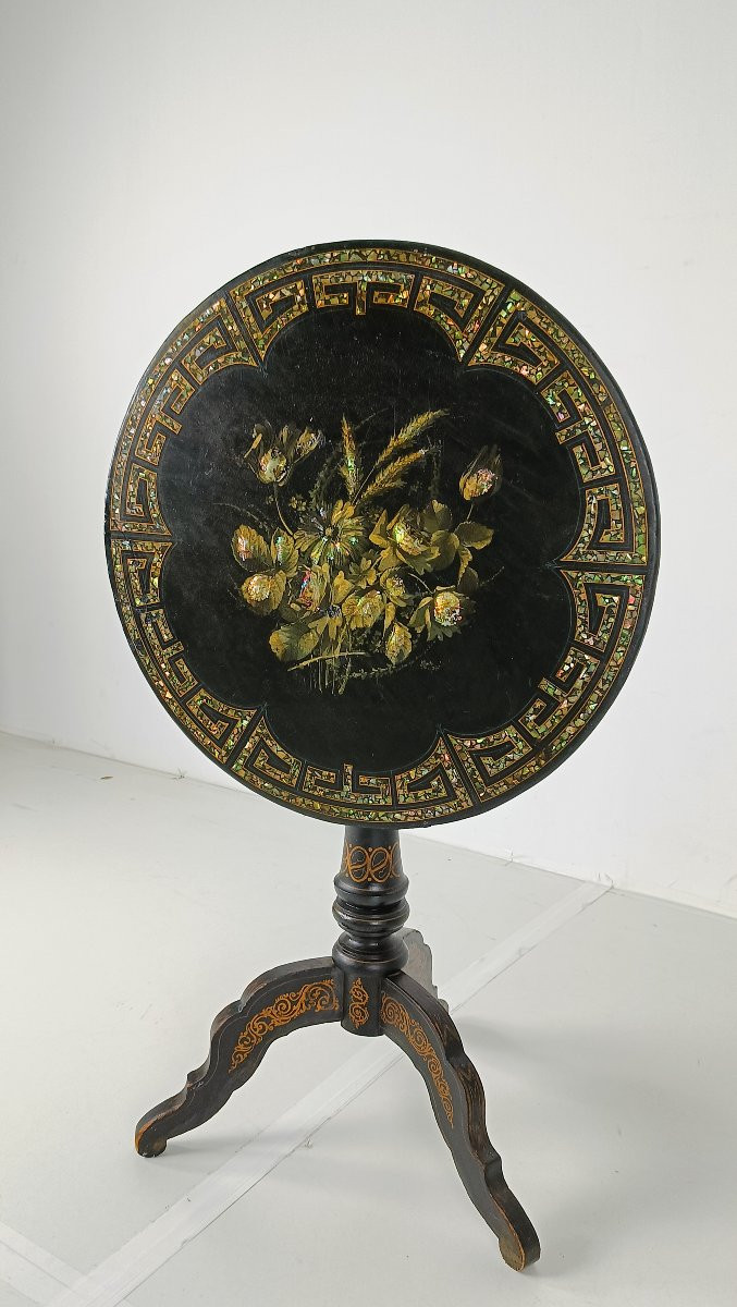 Table de pointe Napoléon III-photo-4