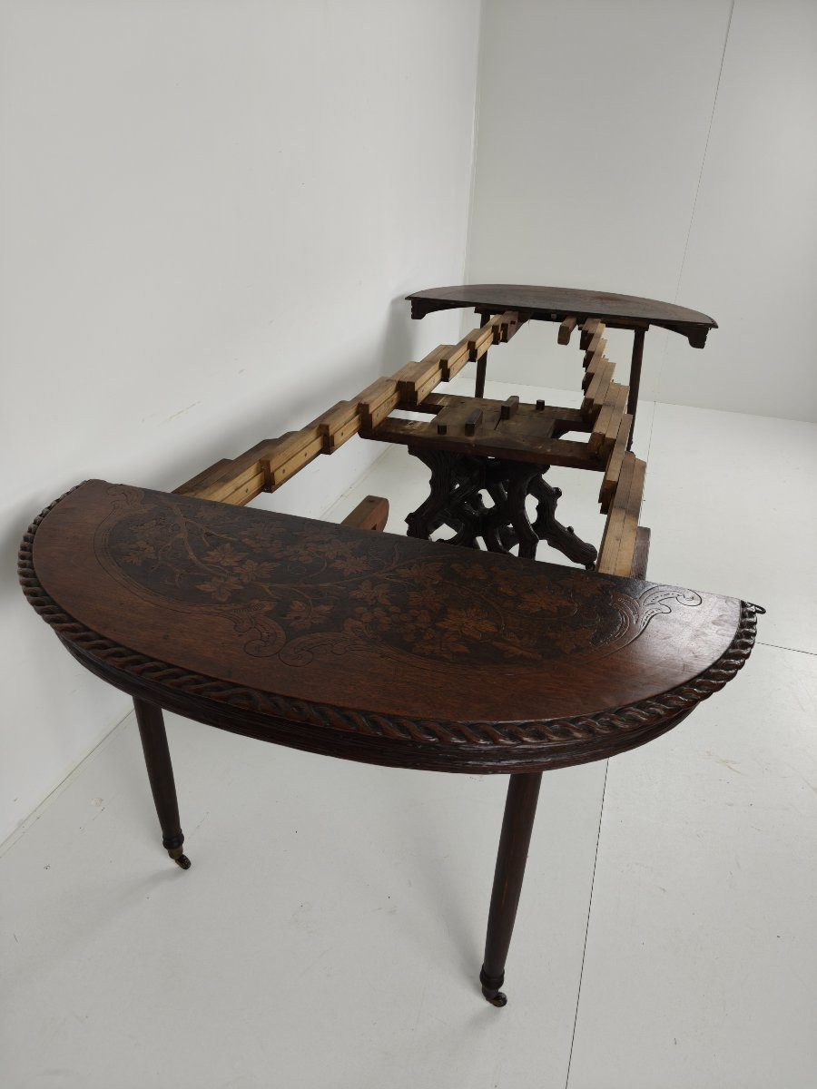 Table Centrale Forêt-Noire par Matthijs Horrix pour Horrix Den Haag, 1890s-photo-2