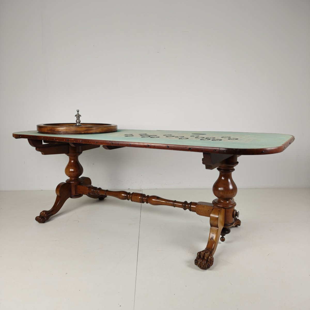 Table de roulette ancienne Mason & Co – Denver, Colorado, début du XXe siècle-photo-1