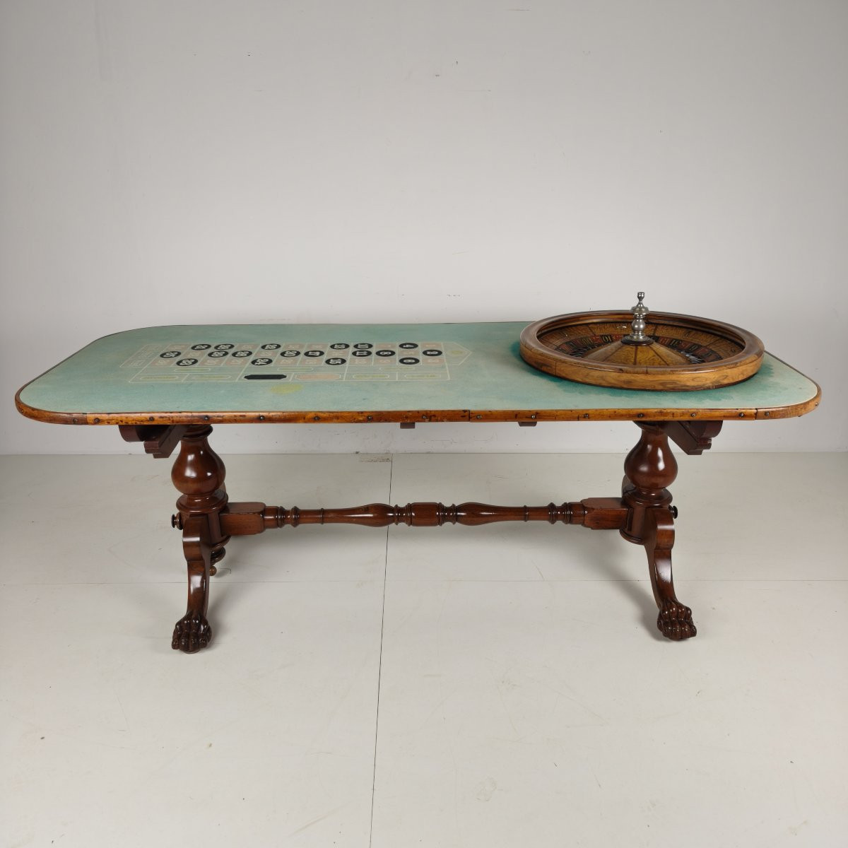 Table de roulette ancienne Mason & Co – Denver, Colorado, début du XXe siècle-photo-7