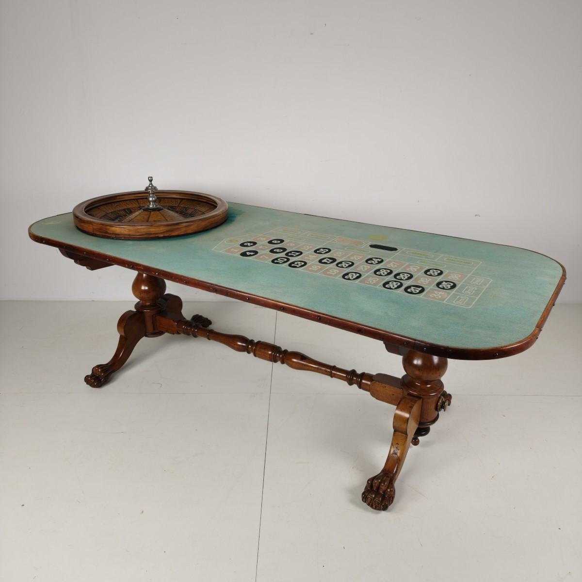 Table de roulette ancienne Mason & Co – Denver, Colorado, début du XXe siècle