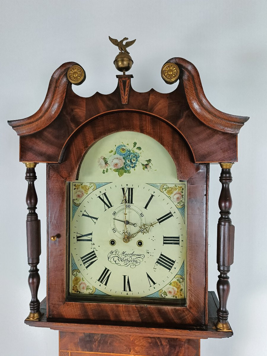 Wm House Wetterby Antique Clock 1780-photo-3