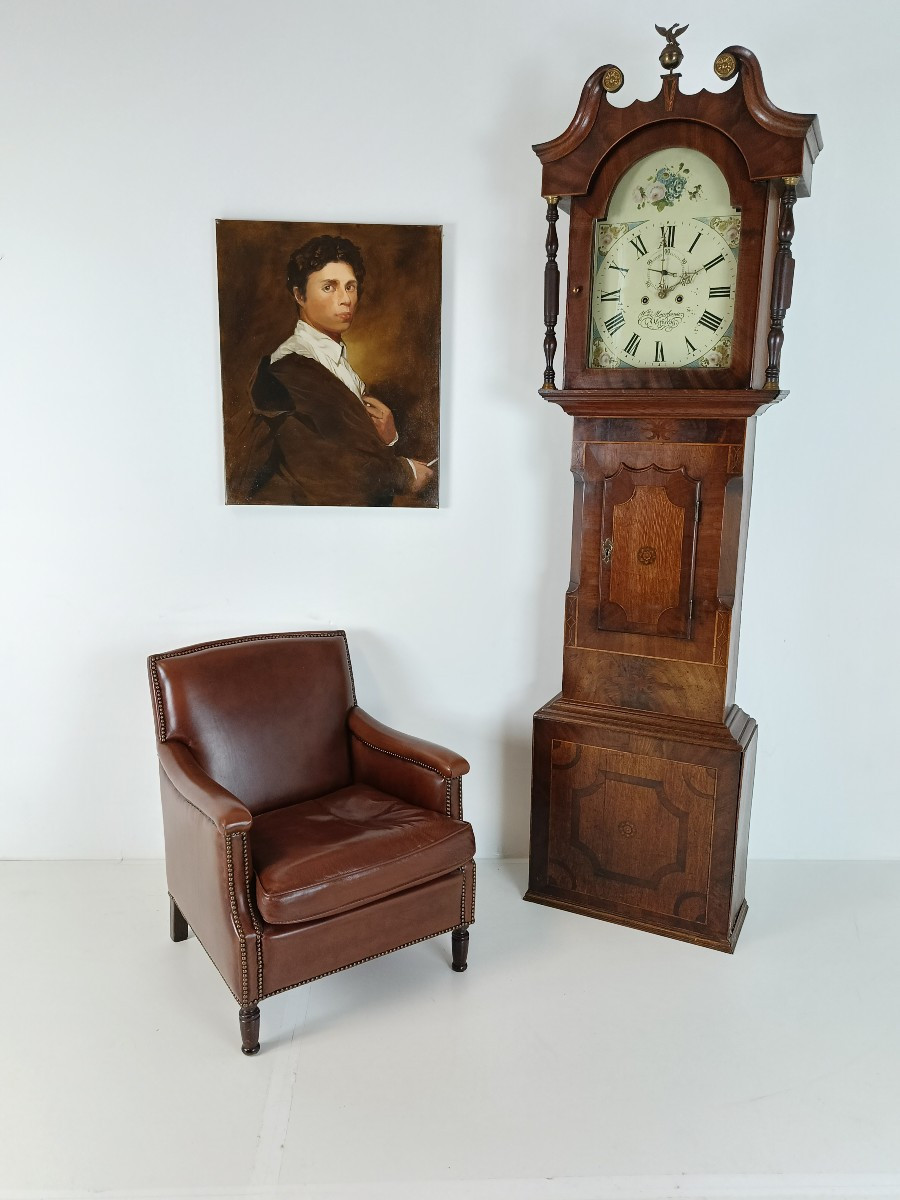 Wm House Wetterby Antique Clock 1780