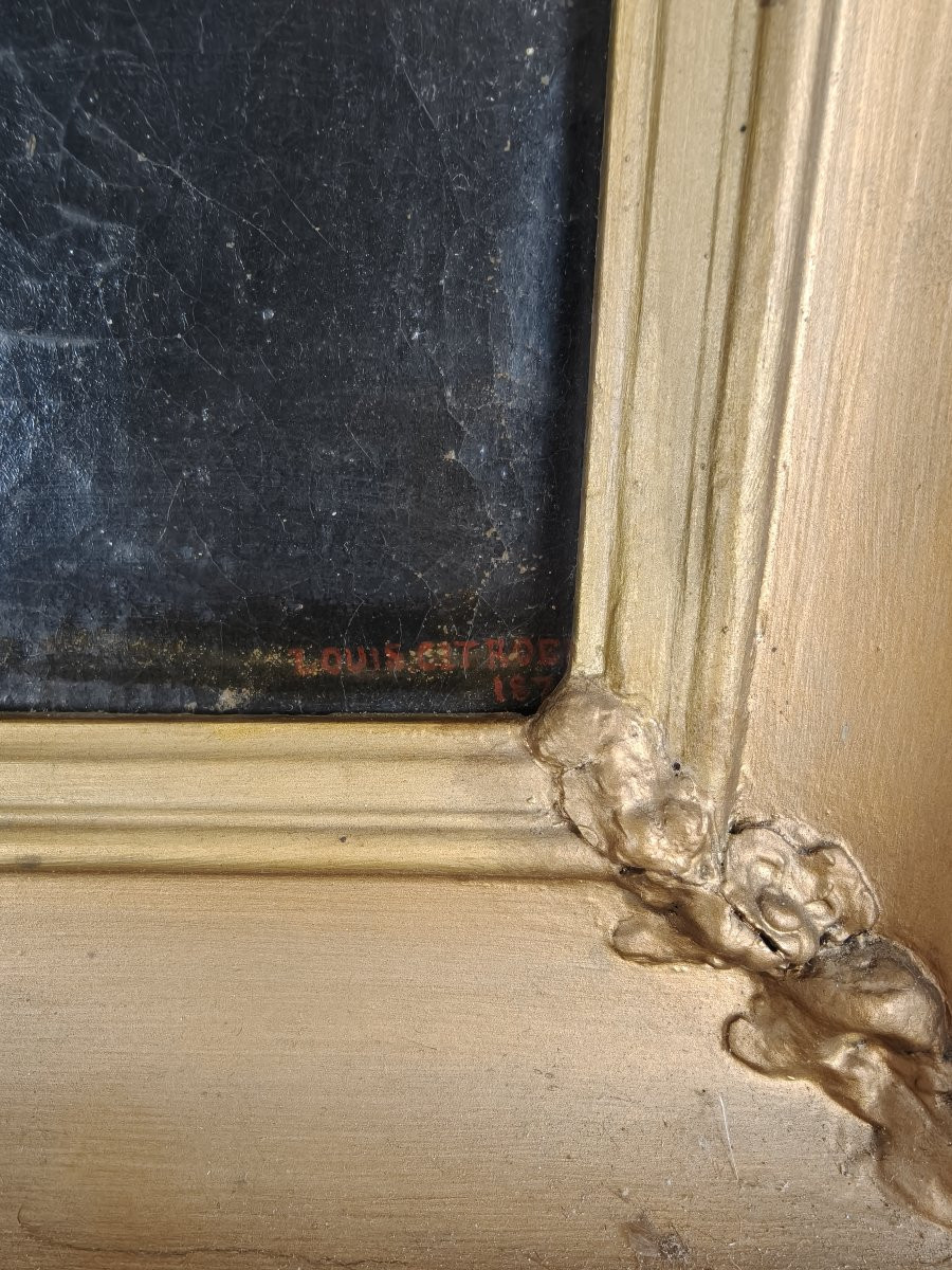 Portrait Of Louise Citroen By A 19th Century Gentleman | 1871-photo-4