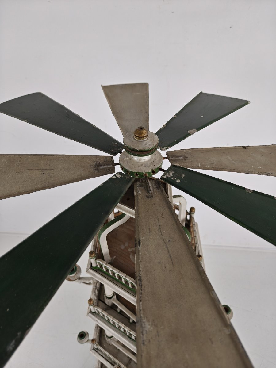 Handcrafted Christmas Pyramid From The 19th Century - Rare And Beautiful Piece Of German Folk Art-photo-7