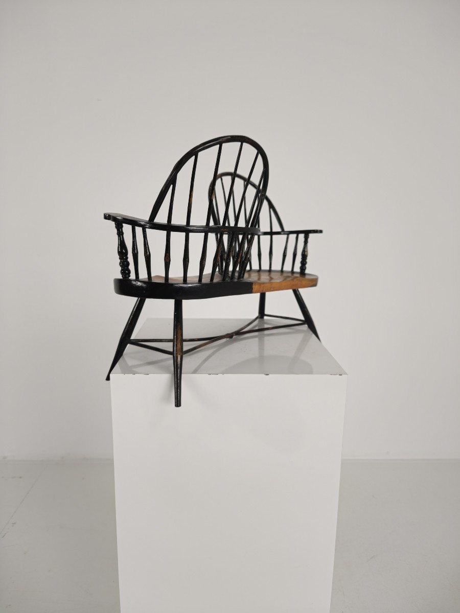 Early 20th Century Windsor Loveseat - Model