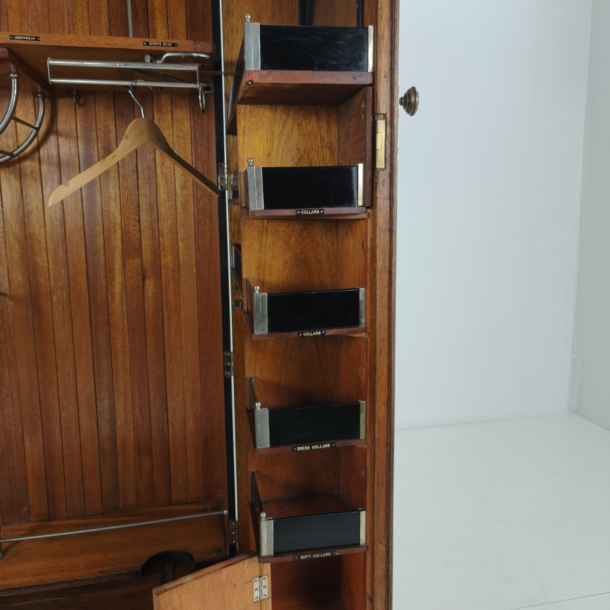 Armoire de gentleman Art Déco Compacton – 1920-photo-6
