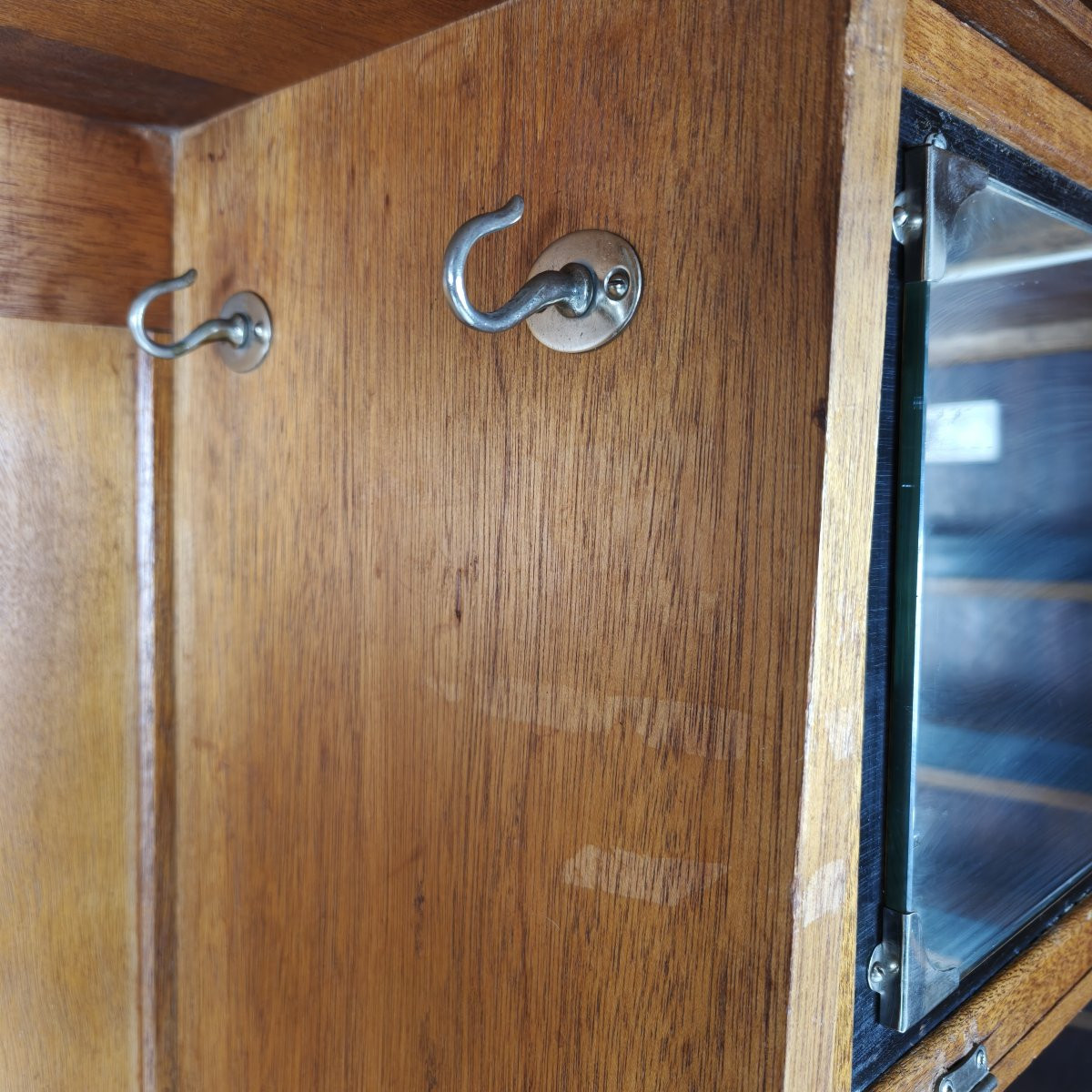 Armoire pour homme Compactom Ltd des années 1920, en chêne clair-photo-8