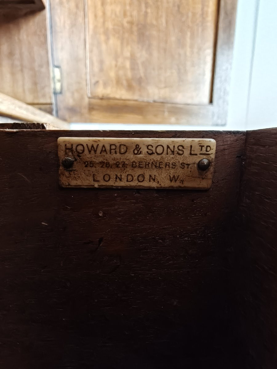 Howard & Son Antique Closet, Berners Street, Light Oak, 19th Century-photo-4