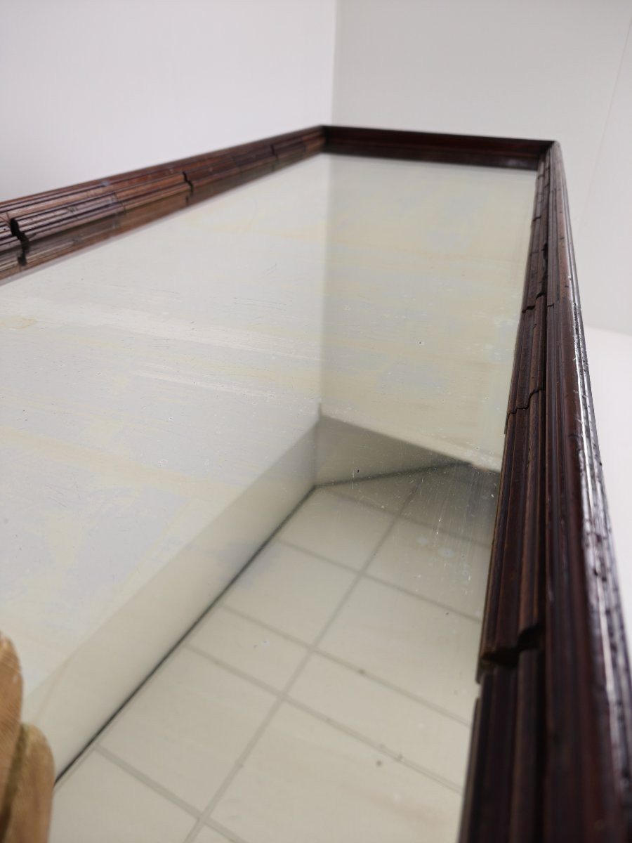 Antique English Display Counter With Mirror - Circa 1920-photo-2