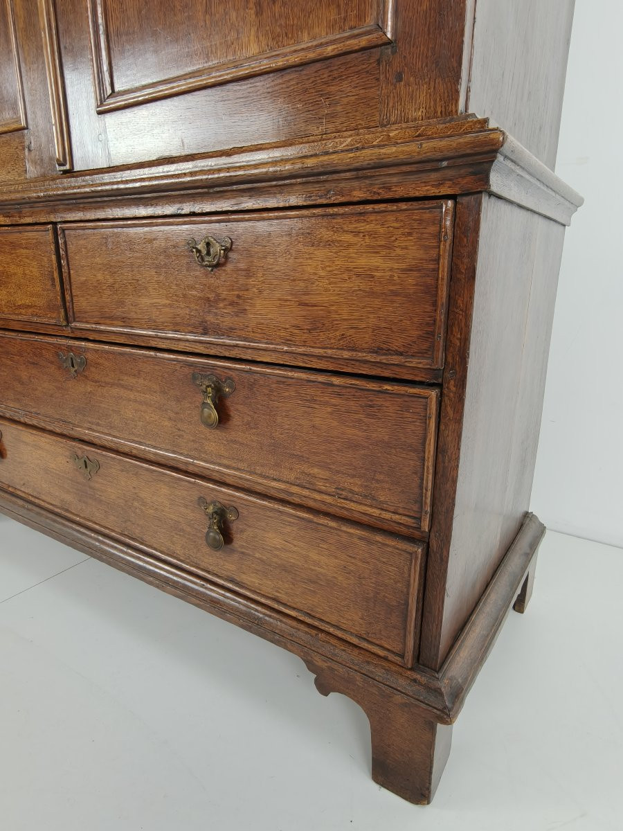 18th Century Dutch Oak Cabinet - Luierkabinet-photo-3