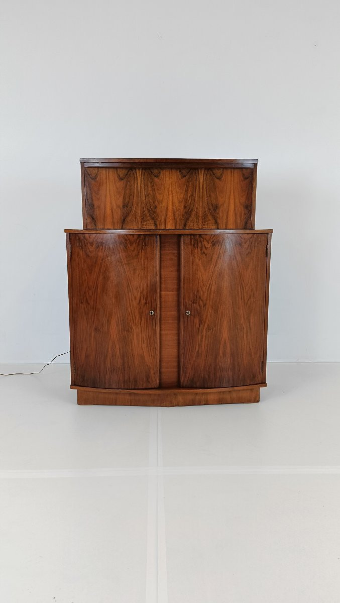 Vintage Cocktail Bar “sureline” – George Serlin & Sons (1950s)-photo-1