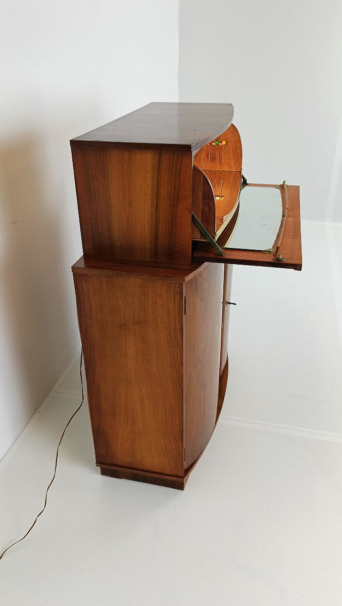 Vintage Cocktail Bar “sureline” – George Serlin & Sons (1950s)-photo-6