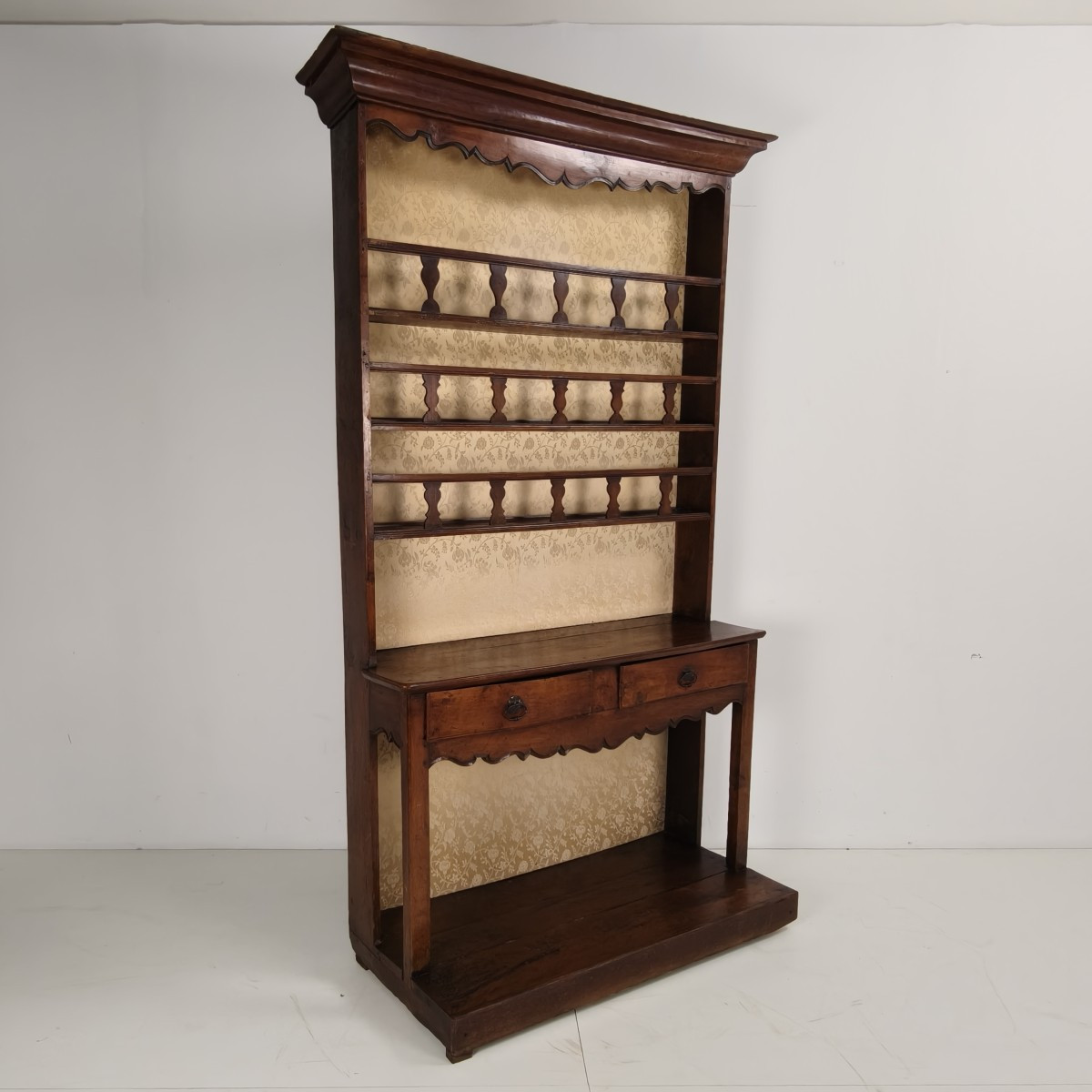 English Georgian Chest Of Drawers - Solid Oak, Circa 1800