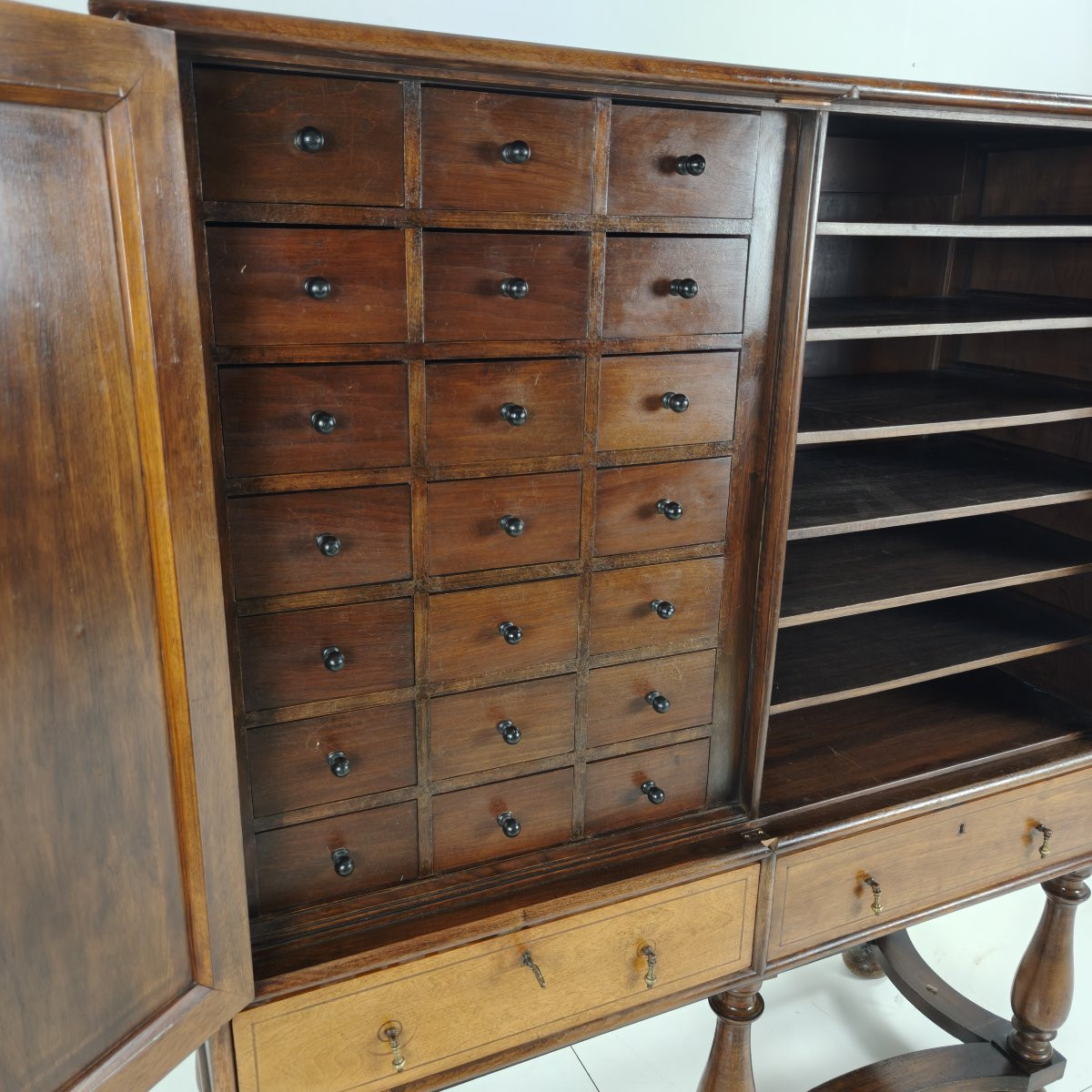 Mail Chest From A Belgian Presbytery, Circa 1900-1920-photo-3