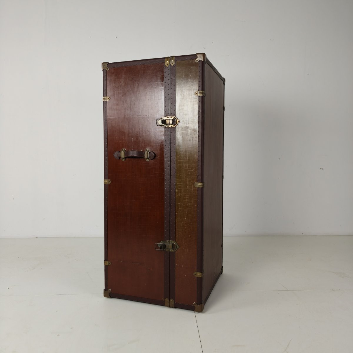Bureau de campagne Starbay Nautical Steamer Trunk – XXe siècle-photo-2