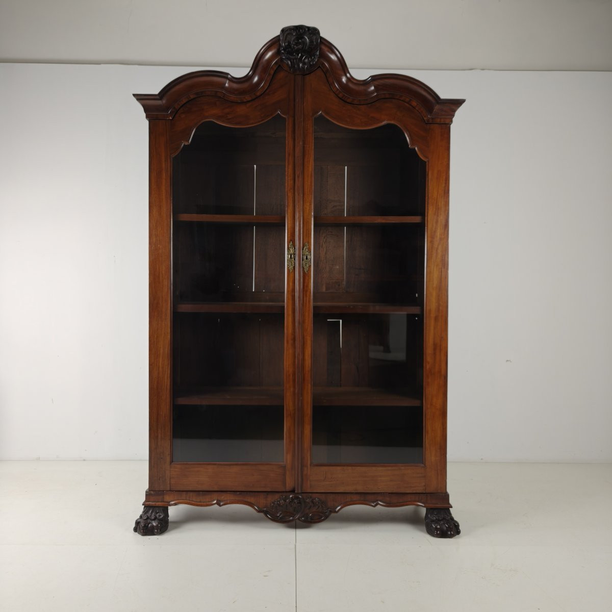 Bibliothèque/vitrine hollandaise du XVIIIe siècle, vers 1760-1780-photo-1