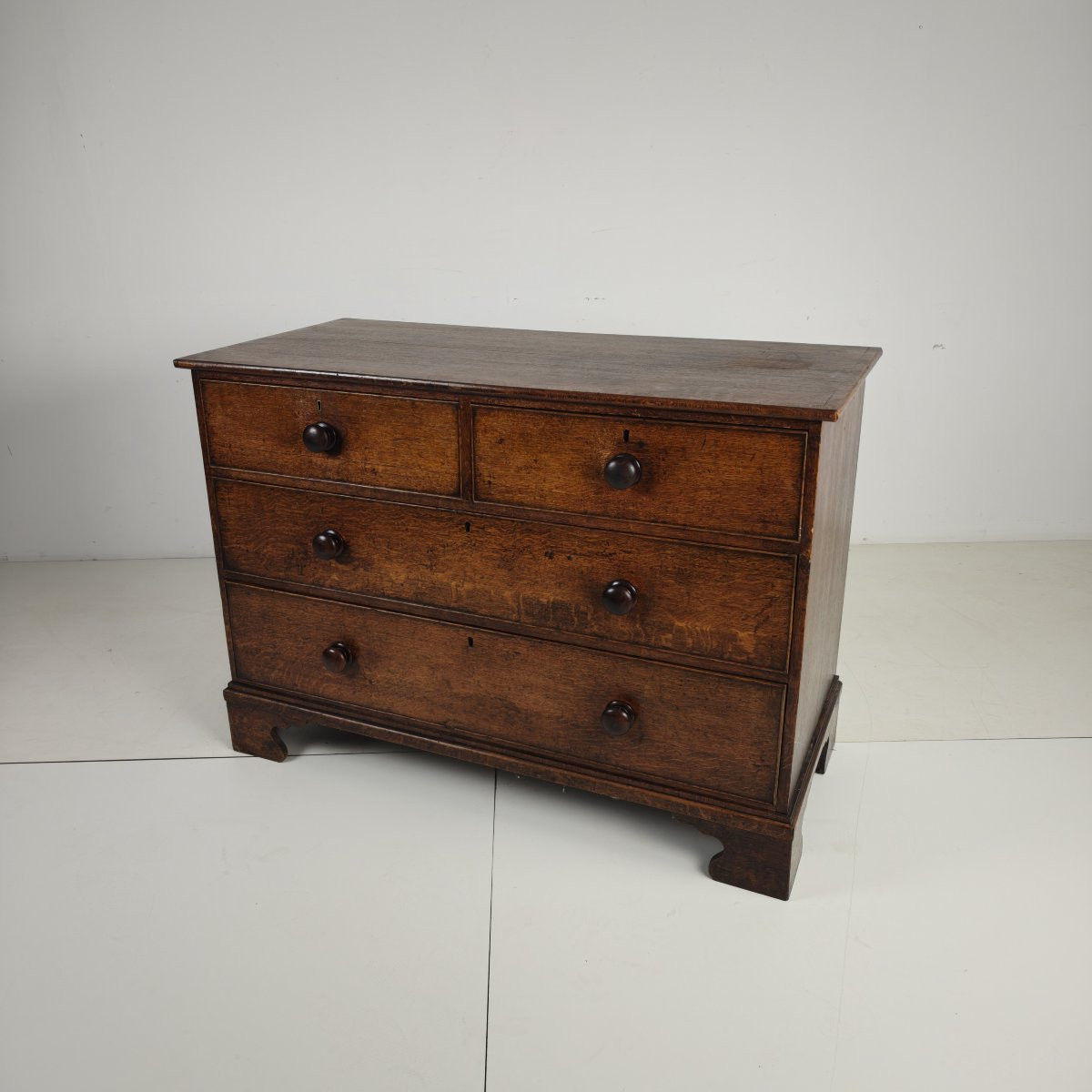 Victorian Oak Chest Of Drawers, Circa 1860-1880.-photo-6