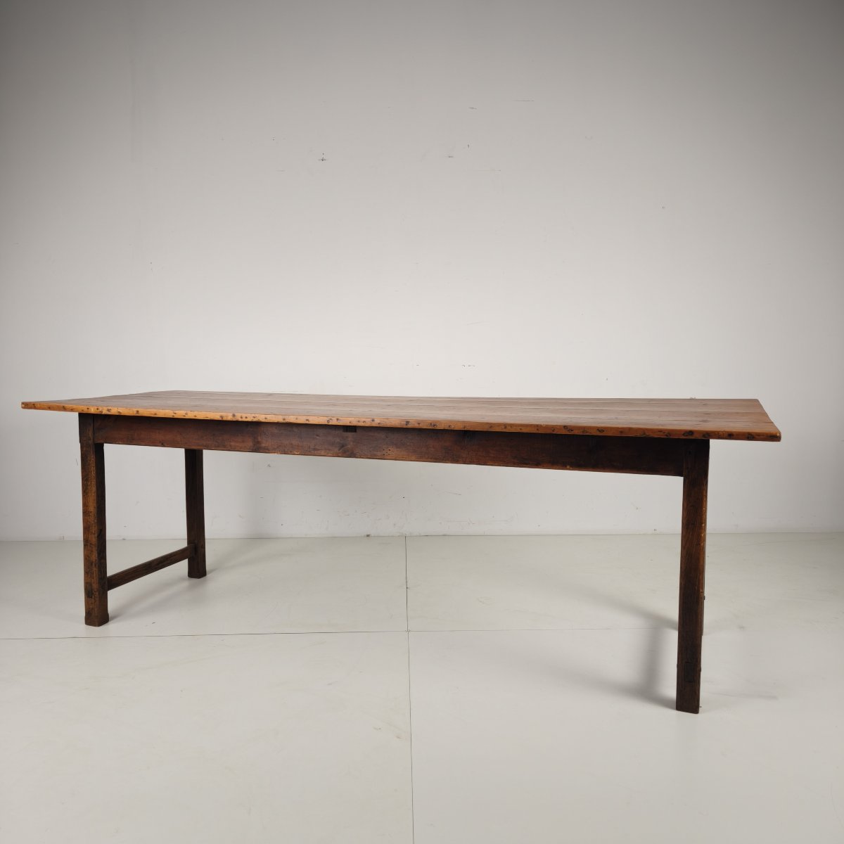Table de salle à manger de ferme française de la fin du XIXe siècle-photo-4