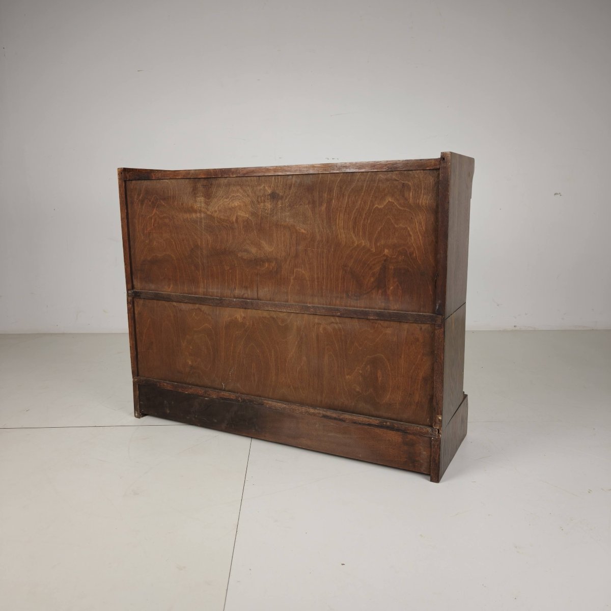 English Oak Bookcase By Minty Library Specialists, Oxford, 1920s-photo-3