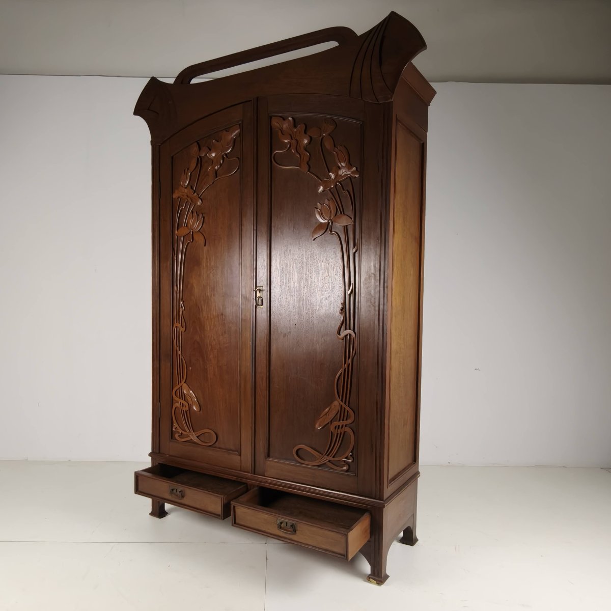 Art Nouveau Cabinet, Circa 1900-photo-4