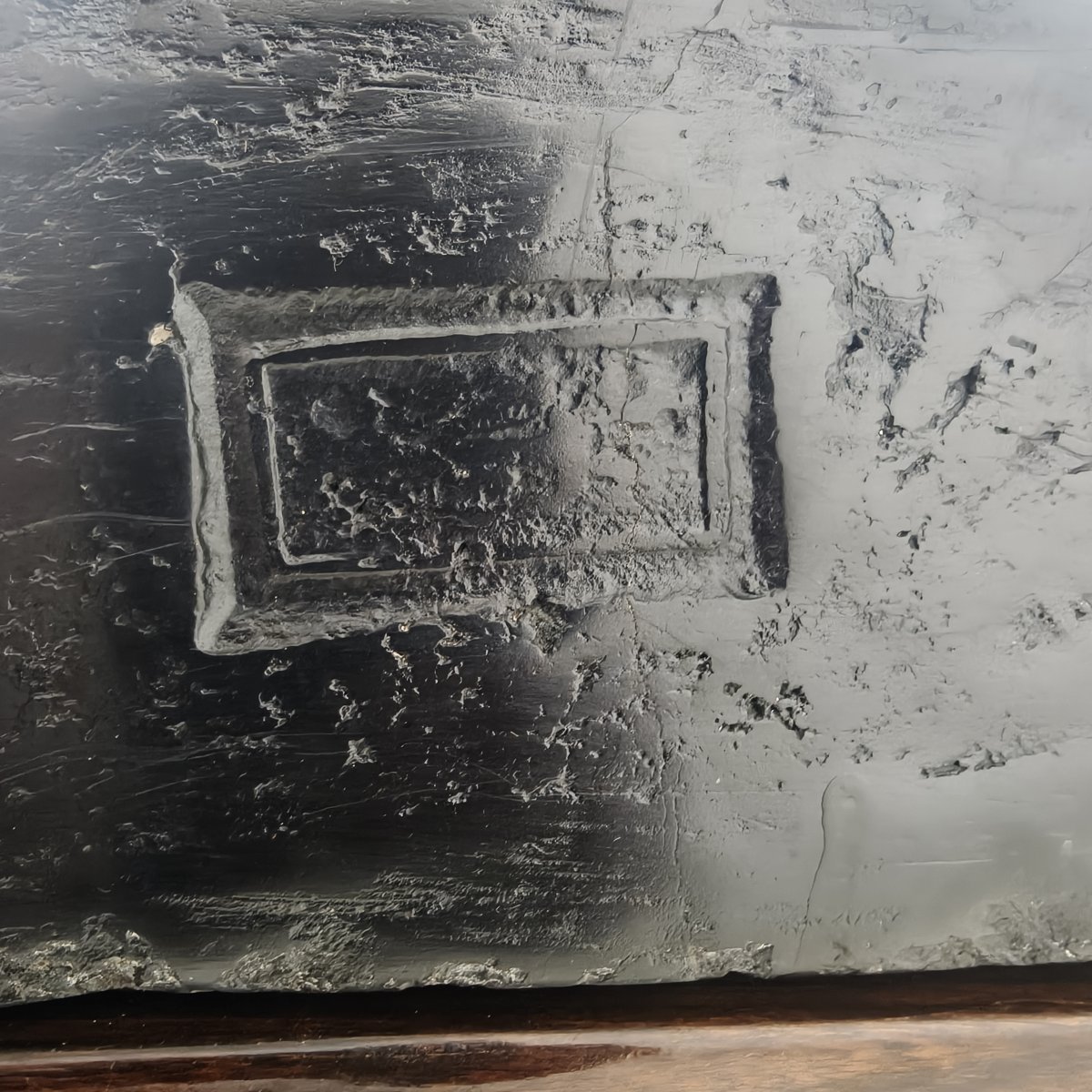 Chinese Imperial Gold Brick (jīn Zhuān) On A Solid Wood Display Table On M-photo-4
