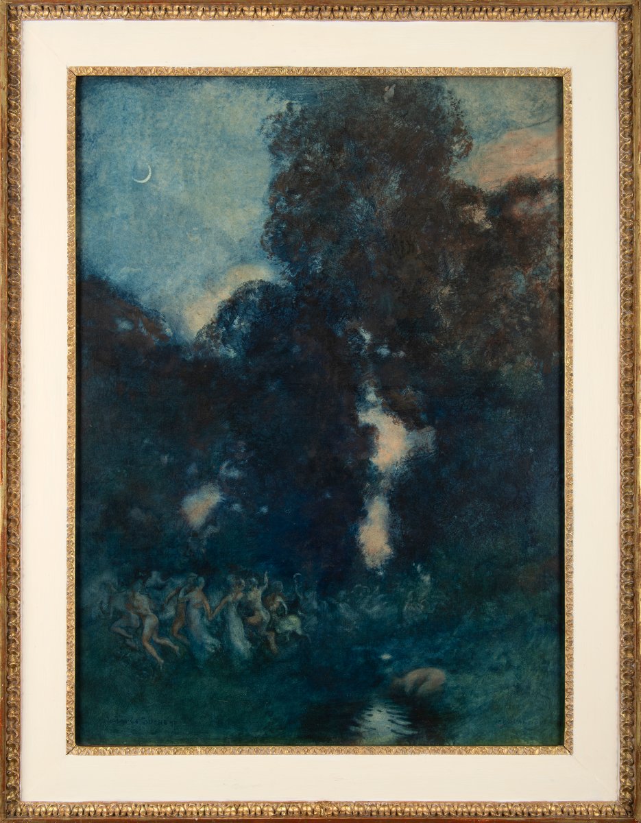 Gaston La Touche Antique Wood
