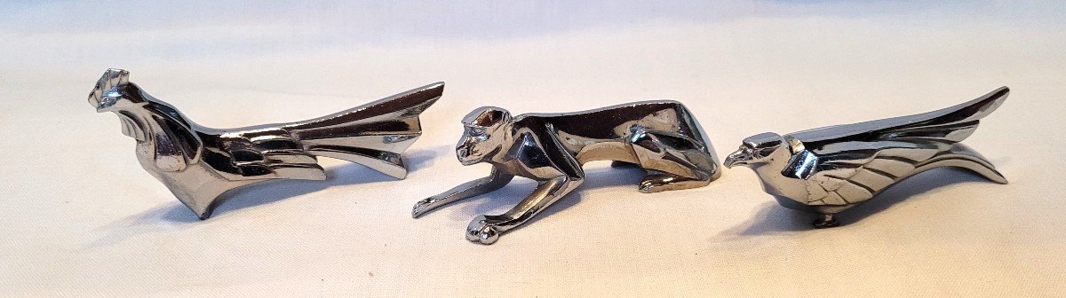 12 Art Deco Animal Knife Holders 1930-photo-4