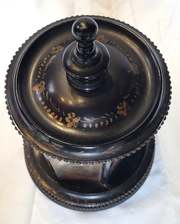 Cave à cigares carrousel  musicale, époque Napoléon III , XIX ème siècle-photo-6