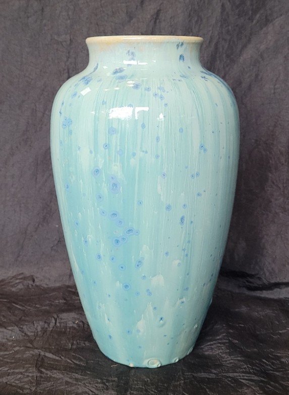 Alfred Renoleau, Glazed Angoulême Earthenware Vase-photo-3