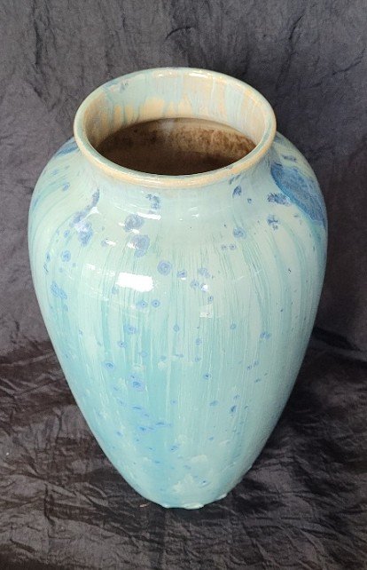 Alfred Renoleau, Glazed Angoulême Earthenware Vase-photo-4