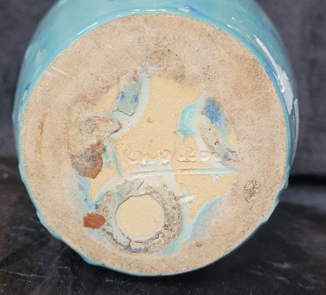 Alfred Renoleau, Glazed Angoulême Earthenware Vase-photo-2