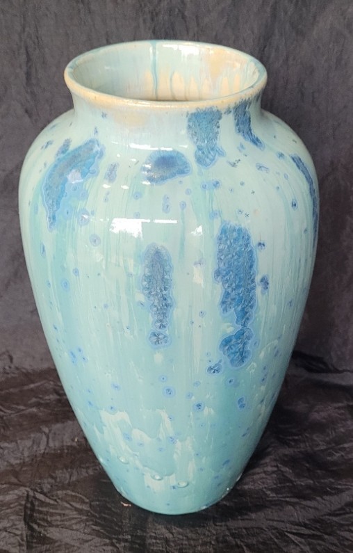 Alfred Renoleau, Glazed Angoulême Earthenware Vase