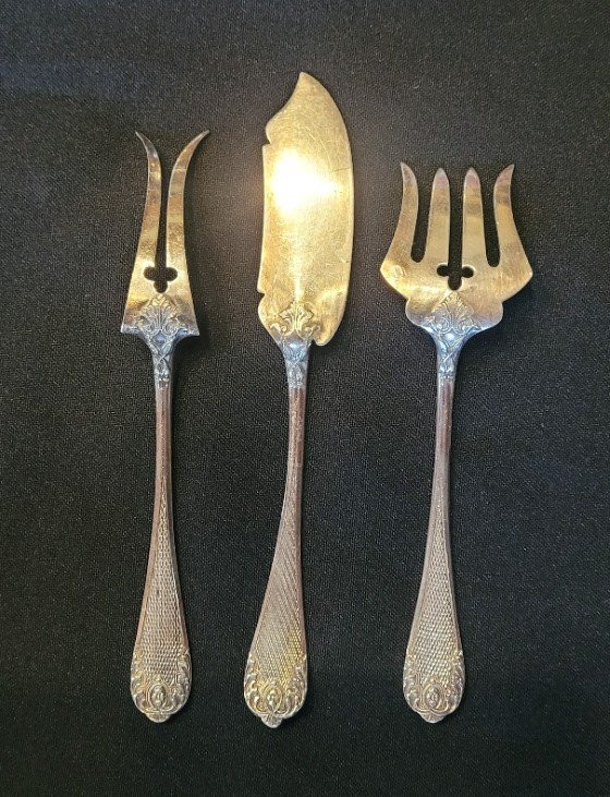 Alphonse Debain : Service à entremets , Argent minerve,  XIX ème-photo-2