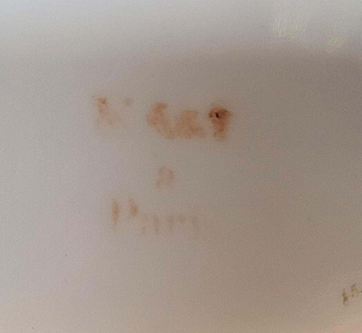 NAST : Assiette porcelaine époque Empire-photo-1