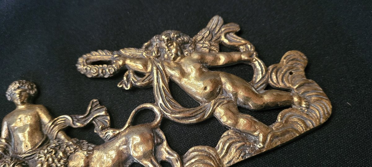 Gilt Bronze Empire Style, 19th Century-photo-2