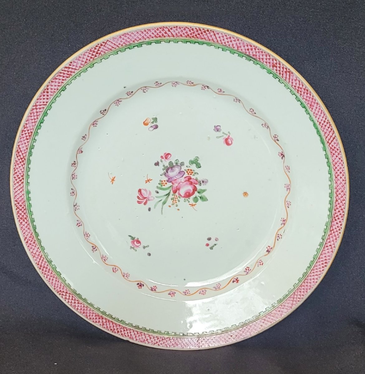 Compagnie des Indes , porcelaine de Chine XVIII ème-photo-2