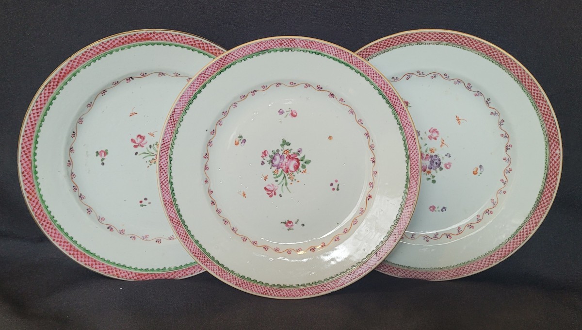 Compagnie des Indes , porcelaine de Chine XVIII ème