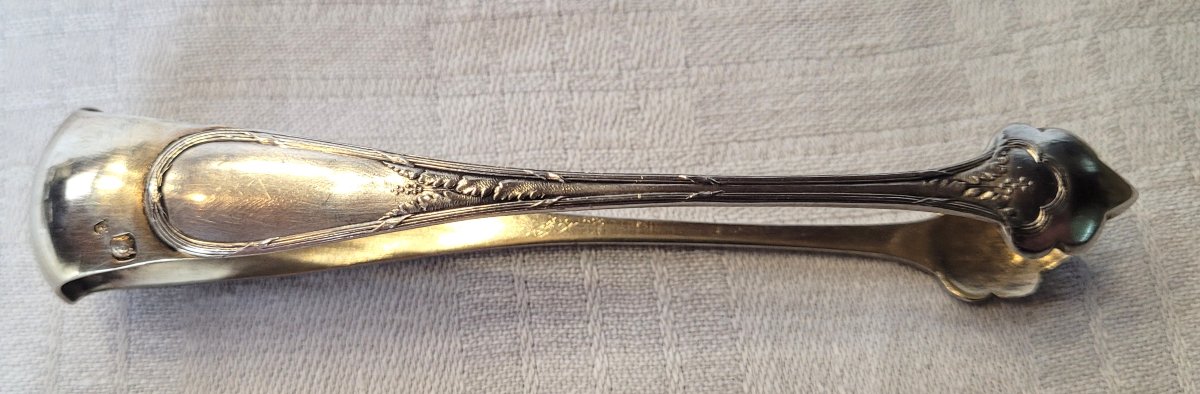 Set Of 12 Solid Silver Teaspoons, 19th Century-photo-4